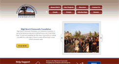 Desktop Screenshot of hdcfoundation.org